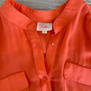 $258 Silk blouse by Parker